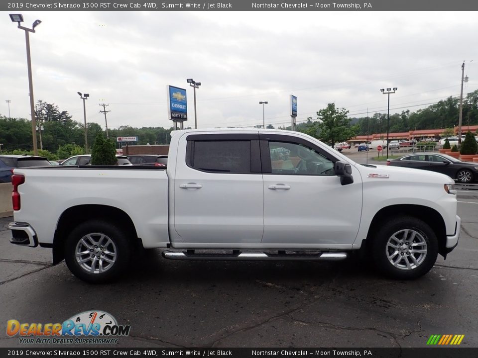 2019 Chevrolet Silverado 1500 RST Crew Cab 4WD Summit White / Jet Black Photo #9