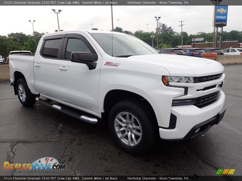 2019 Chevrolet Silverado 1500 RST Crew Cab 4WD Summit White / Jet Black Photo #10