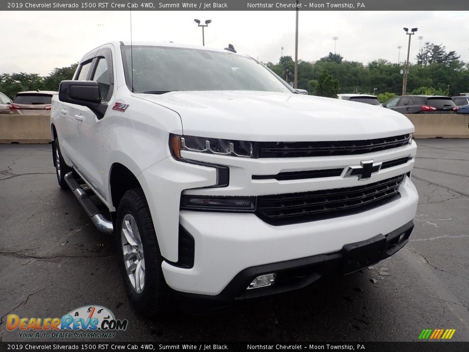 2019 Chevrolet Silverado 1500 RST Crew Cab 4WD Summit White / Jet Black Photo #11