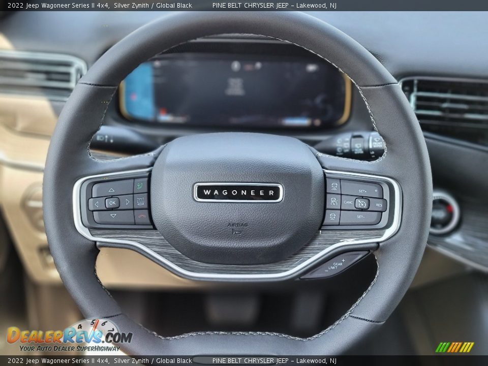 2022 Jeep Wagoneer Series II 4x4 Steering Wheel Photo #12