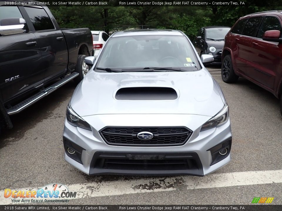 2018 Subaru WRX Limited Ice Silver Metallic / Carbon Black Photo #2