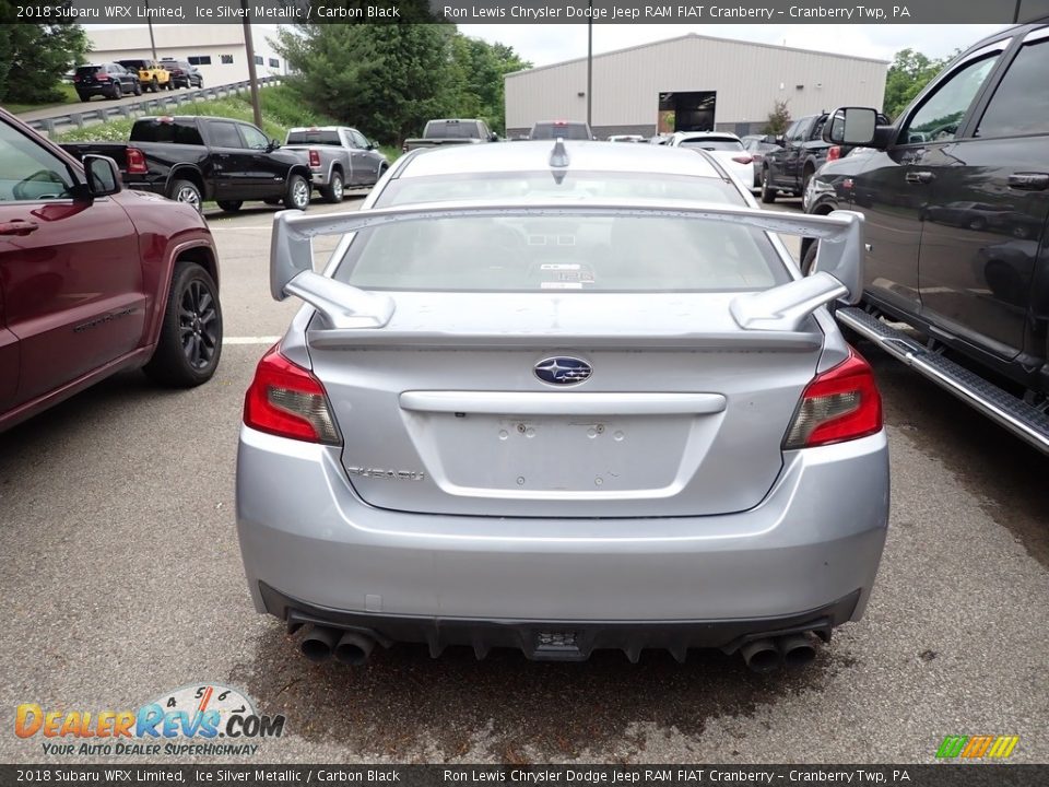 2018 Subaru WRX Limited Ice Silver Metallic / Carbon Black Photo #3