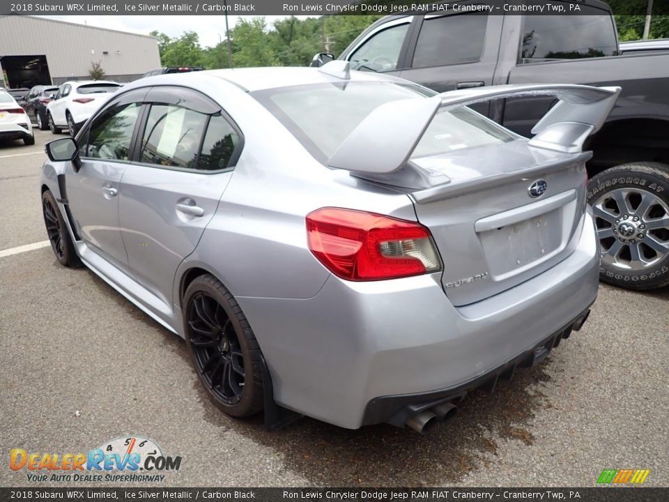 2018 Subaru WRX Limited Ice Silver Metallic / Carbon Black Photo #4