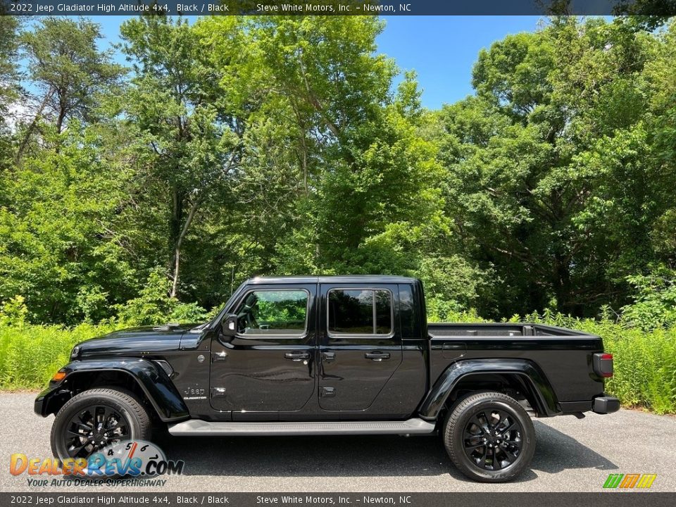 Black 2022 Jeep Gladiator High Altitude 4x4 Photo #1