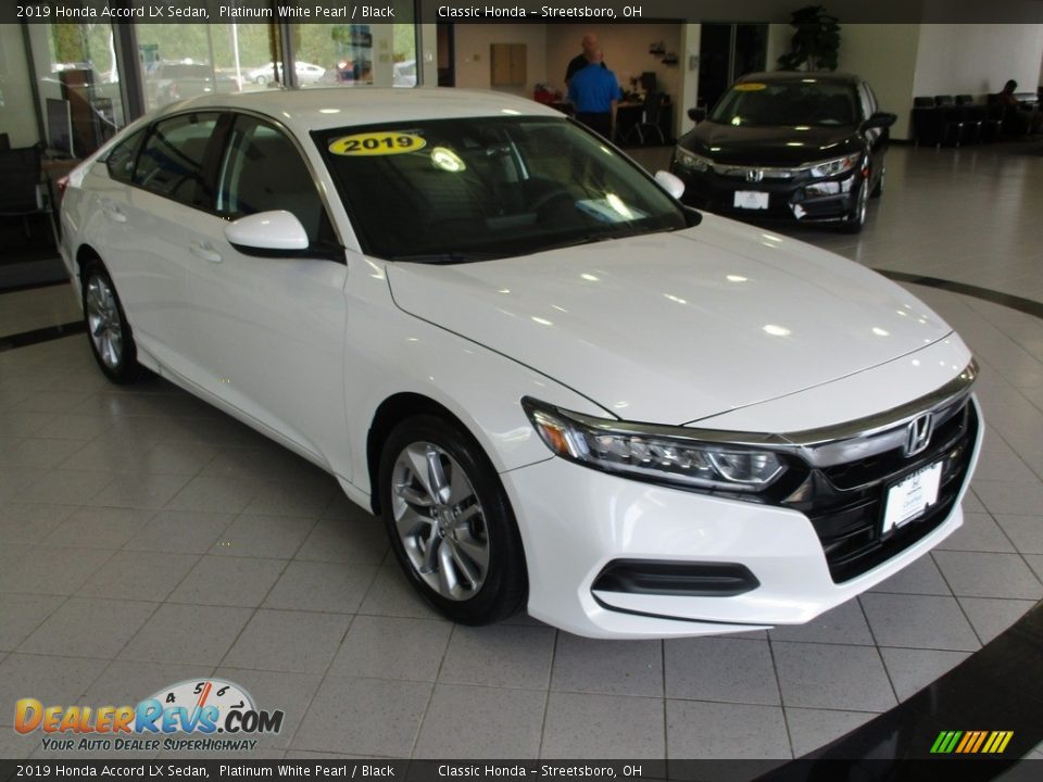 2019 Honda Accord LX Sedan Platinum White Pearl / Black Photo #3