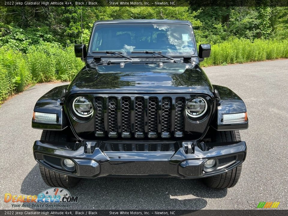 2022 Jeep Gladiator High Altitude 4x4 Black / Black Photo #3