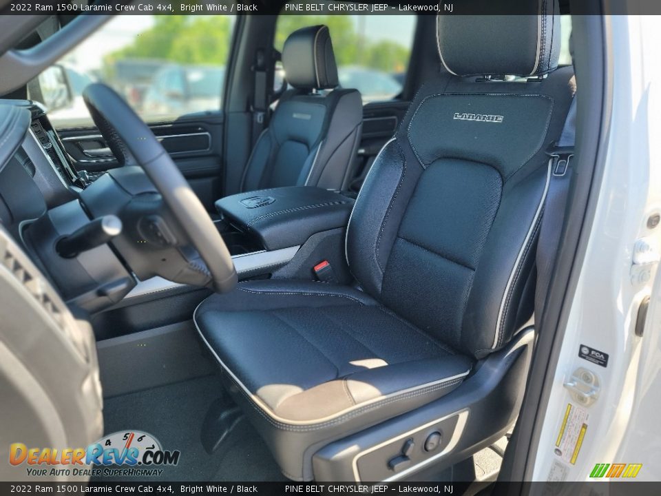 Front Seat of 2022 Ram 1500 Laramie Crew Cab 4x4 Photo #13