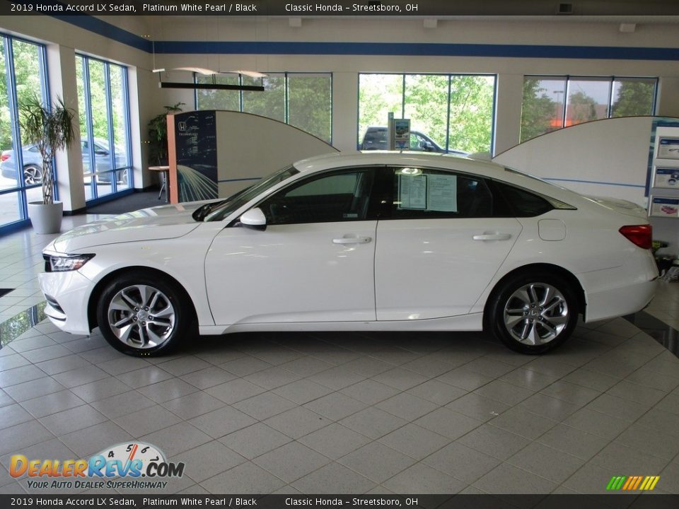 2019 Honda Accord LX Sedan Platinum White Pearl / Black Photo #10