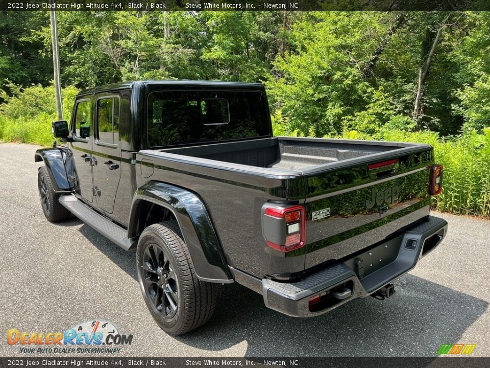 2022 Jeep Gladiator High Altitude 4x4 Black / Black Photo #9