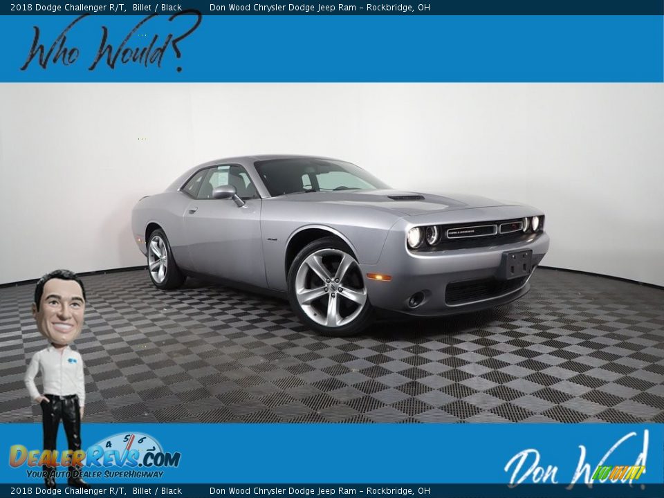 2018 Dodge Challenger R/T Billet / Black Photo #1