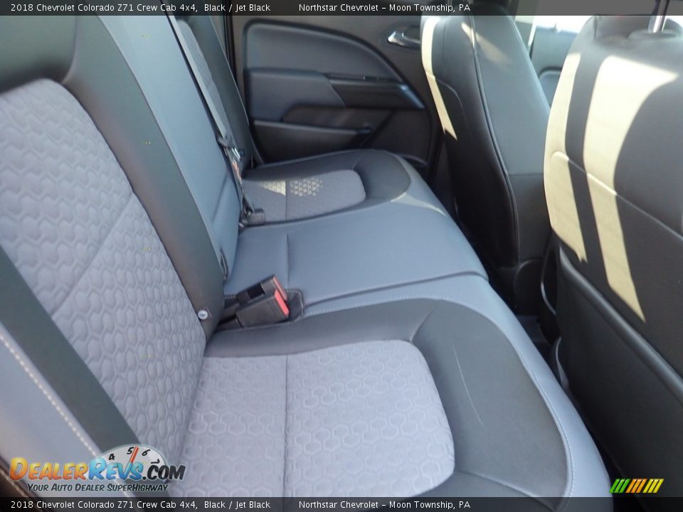 2018 Chevrolet Colorado Z71 Crew Cab 4x4 Black / Jet Black Photo #18
