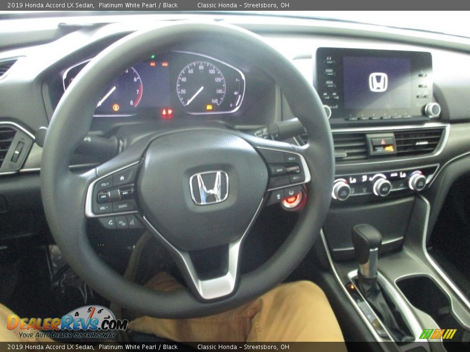 2019 Honda Accord LX Sedan Platinum White Pearl / Black Photo #32