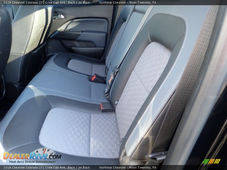 2018 Chevrolet Colorado Z71 Crew Cab 4x4 Black / Jet Black Photo #21