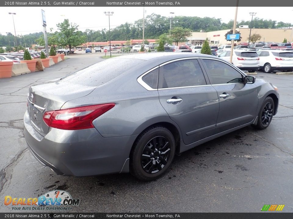 2018 Nissan Altima 2.5 S Gun Metallic / Charcoal Photo #9