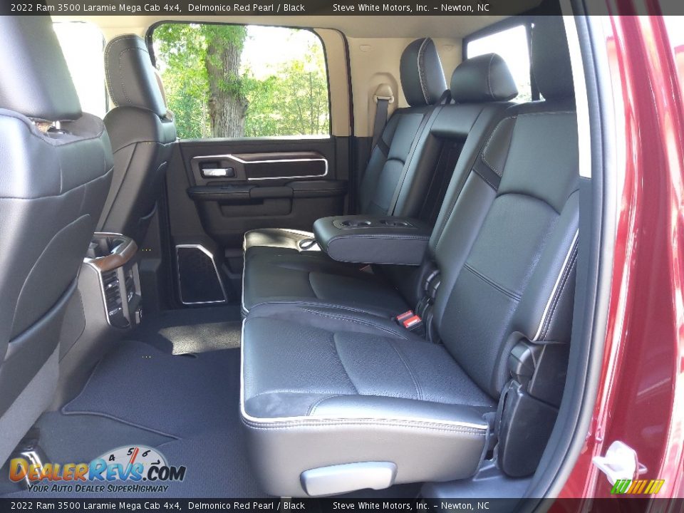 Rear Seat of 2022 Ram 3500 Laramie Mega Cab 4x4 Photo #14