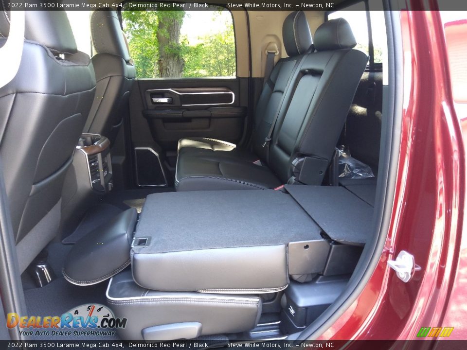 Rear Seat of 2022 Ram 3500 Laramie Mega Cab 4x4 Photo #15