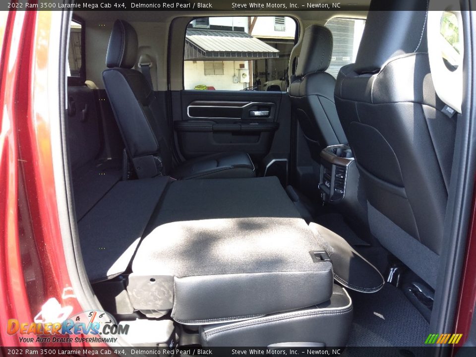 Rear Seat of 2022 Ram 3500 Laramie Mega Cab 4x4 Photo #17