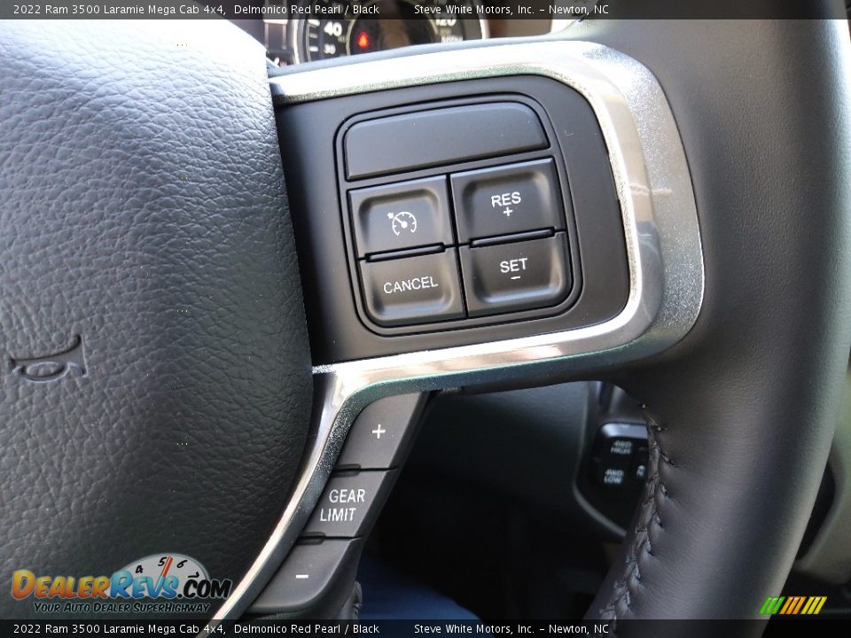 2022 Ram 3500 Laramie Mega Cab 4x4 Steering Wheel Photo #21