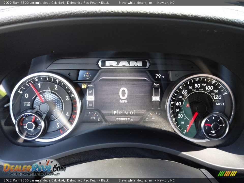 2022 Ram 3500 Laramie Mega Cab 4x4 Gauges Photo #22