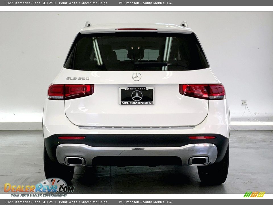 2022 Mercedes-Benz GLB 250 Polar White / Macchiato Beige Photo #3