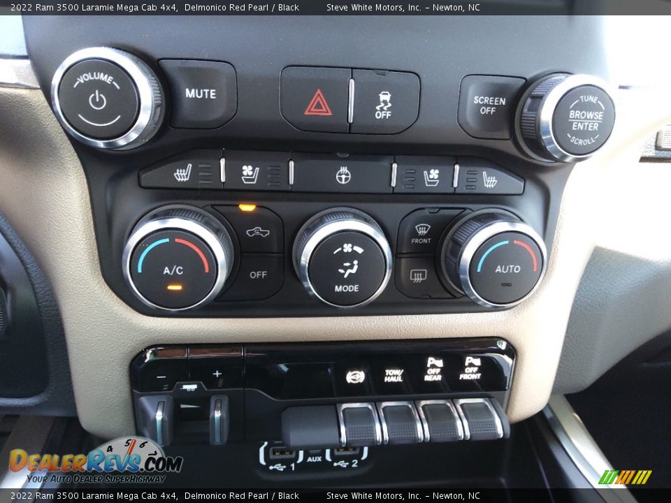 Controls of 2022 Ram 3500 Laramie Mega Cab 4x4 Photo #26