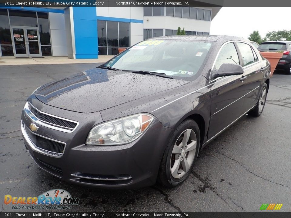 2011 Chevrolet Malibu LT Taupe Gray Metallic / Ebony Photo #2