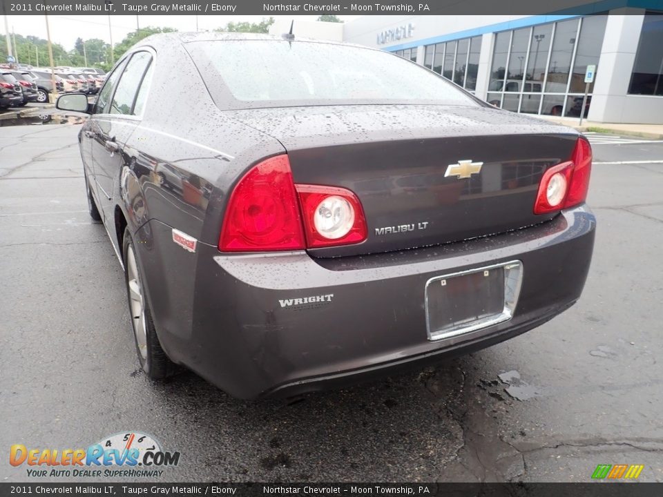 2011 Chevrolet Malibu LT Taupe Gray Metallic / Ebony Photo #5