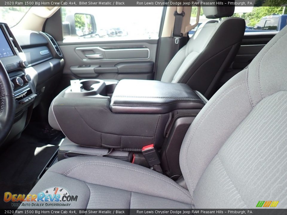 2020 Ram 1500 Big Horn Crew Cab 4x4 Billet Silver Metallic / Black Photo #10