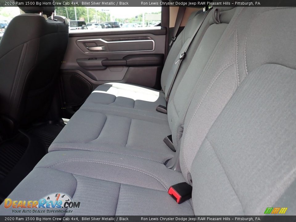 2020 Ram 1500 Big Horn Crew Cab 4x4 Billet Silver Metallic / Black Photo #11