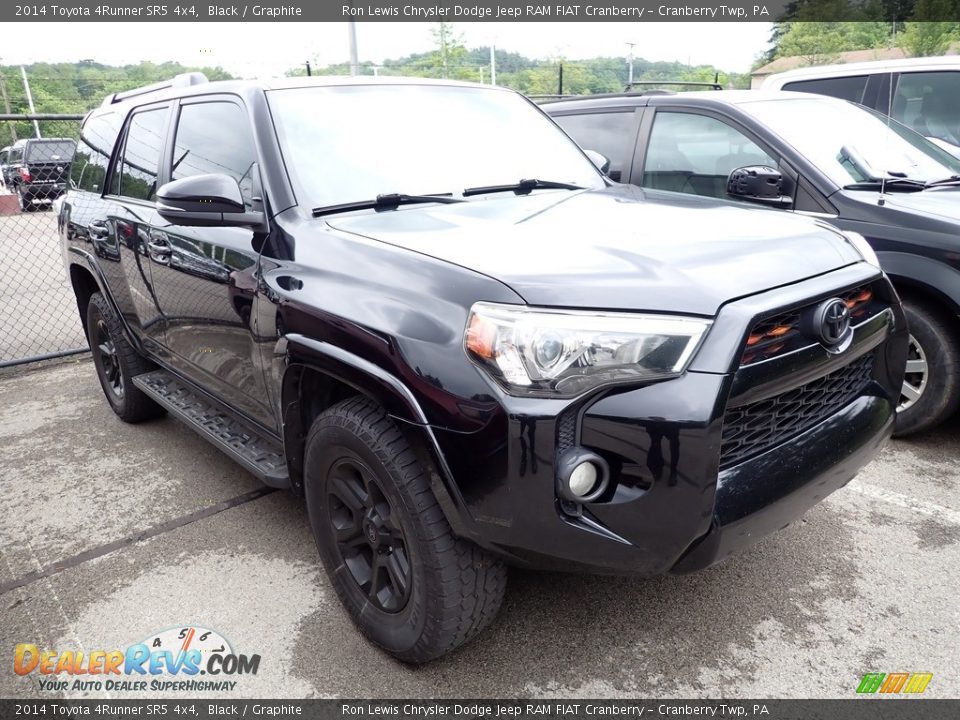 2014 Toyota 4Runner SR5 4x4 Black / Graphite Photo #3