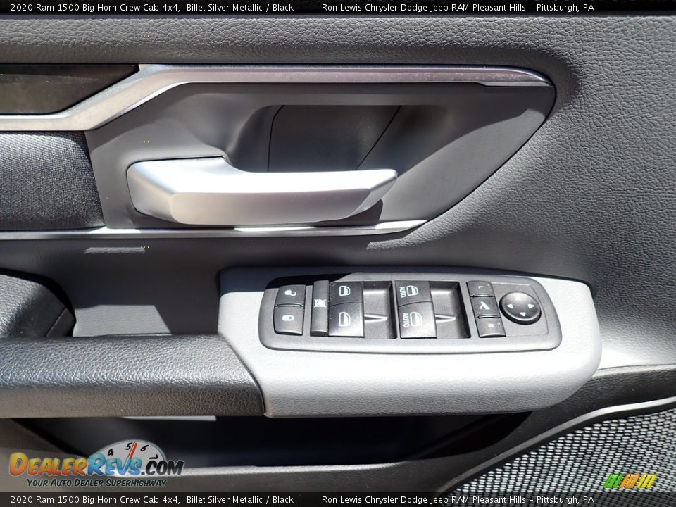 2020 Ram 1500 Big Horn Crew Cab 4x4 Billet Silver Metallic / Black Photo #14