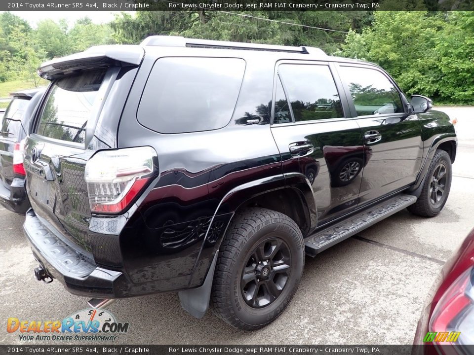 2014 Toyota 4Runner SR5 4x4 Black / Graphite Photo #4