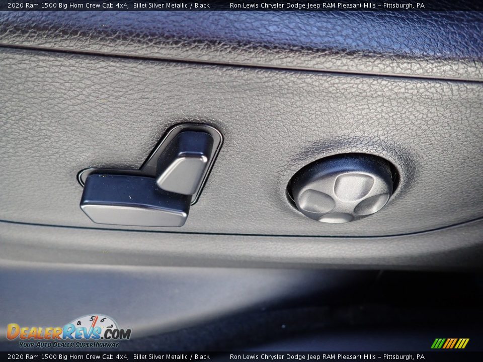 2020 Ram 1500 Big Horn Crew Cab 4x4 Billet Silver Metallic / Black Photo #16