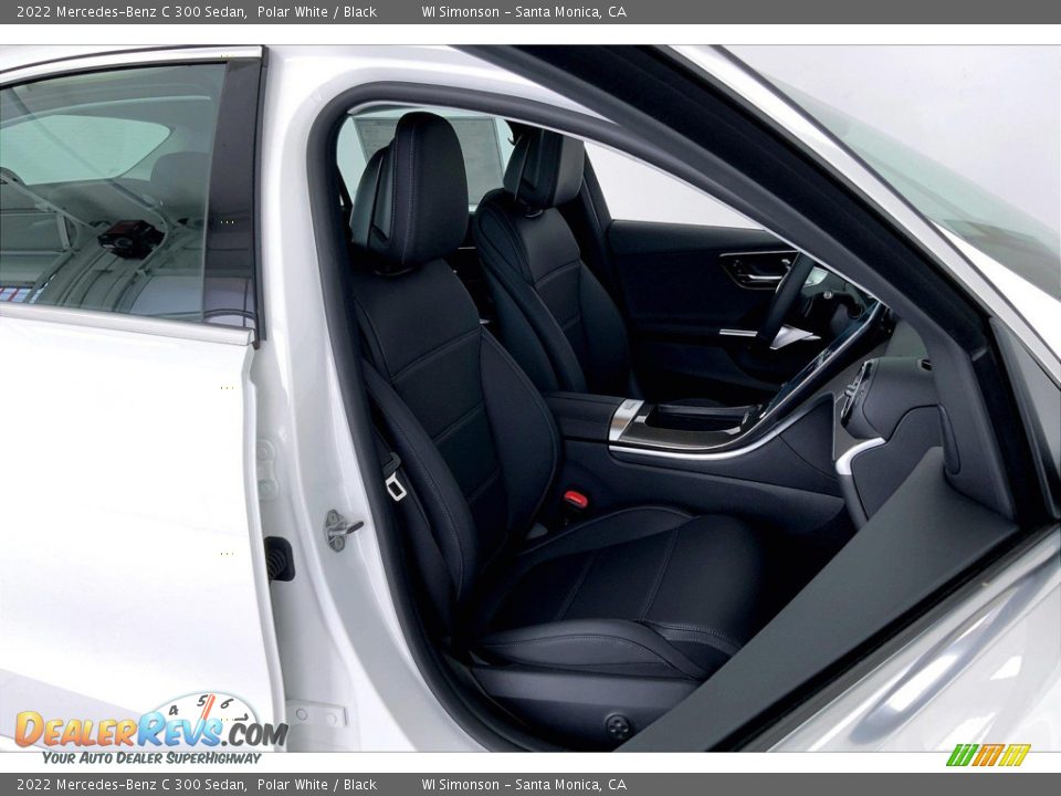 2022 Mercedes-Benz C 300 Sedan Polar White / Black Photo #5