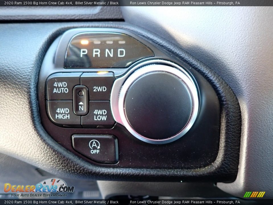 2020 Ram 1500 Big Horn Crew Cab 4x4 Billet Silver Metallic / Black Photo #17