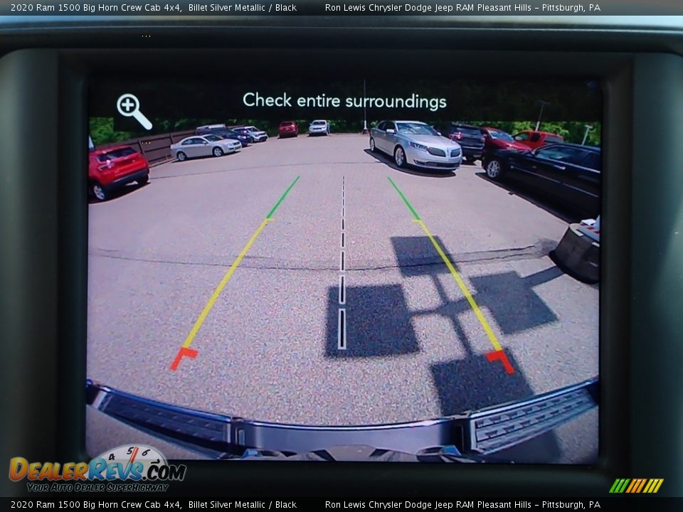 2020 Ram 1500 Big Horn Crew Cab 4x4 Billet Silver Metallic / Black Photo #18