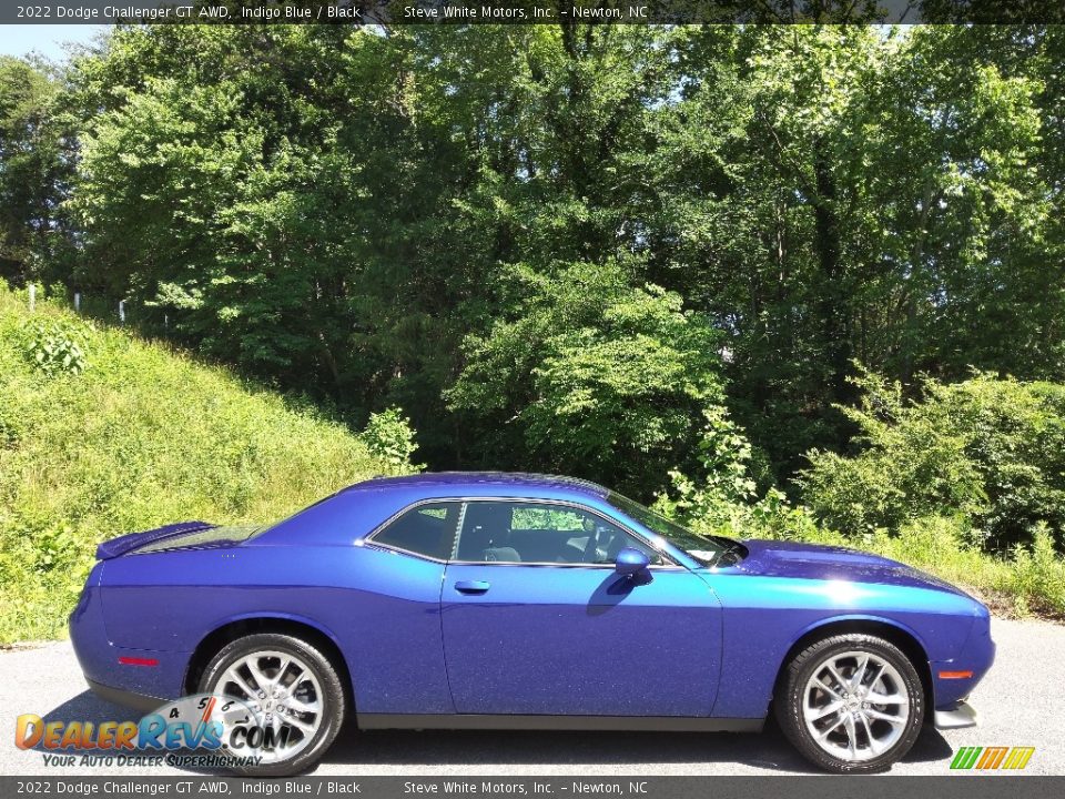 Indigo Blue 2022 Dodge Challenger GT AWD Photo #5