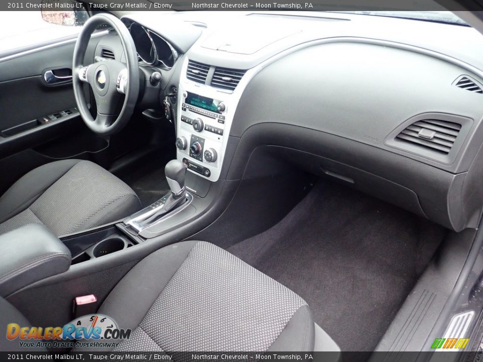 2011 Chevrolet Malibu LT Taupe Gray Metallic / Ebony Photo #15