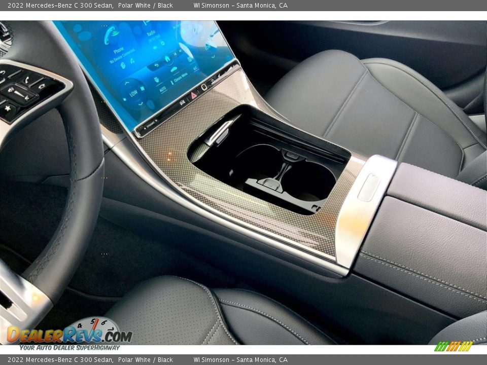 2022 Mercedes-Benz C 300 Sedan Polar White / Black Photo #8