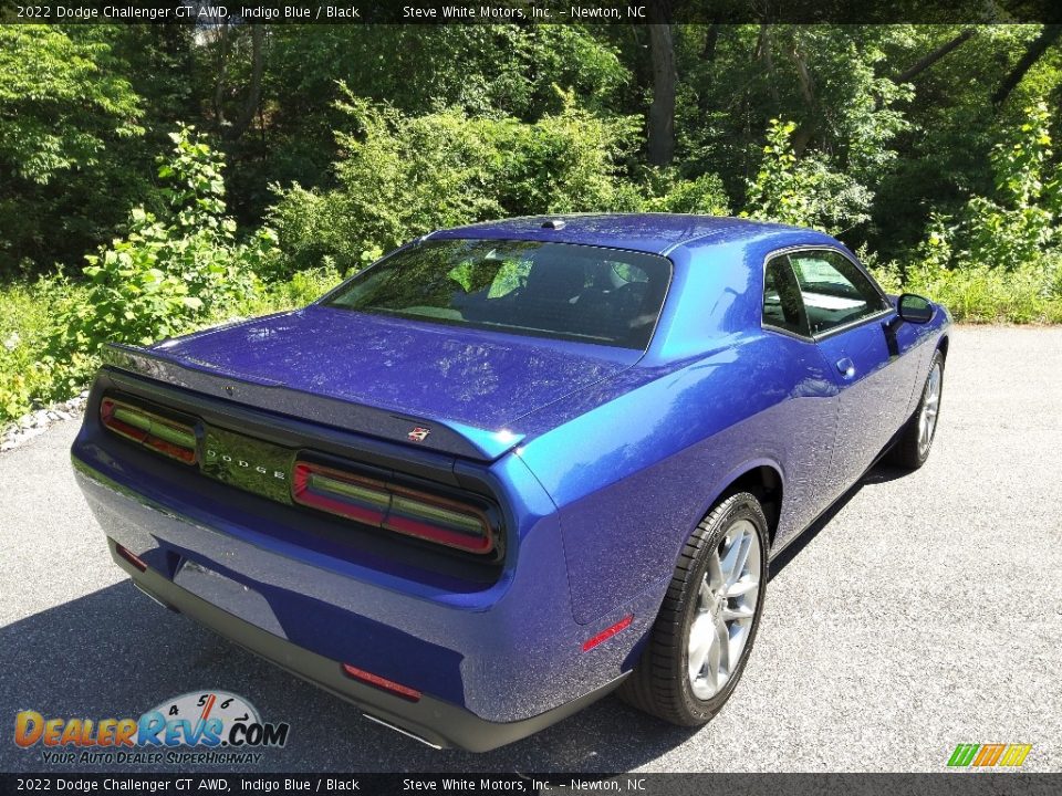 2022 Dodge Challenger GT AWD Indigo Blue / Black Photo #6