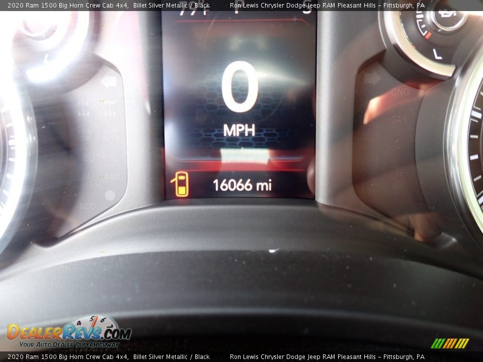 2020 Ram 1500 Big Horn Crew Cab 4x4 Billet Silver Metallic / Black Photo #20
