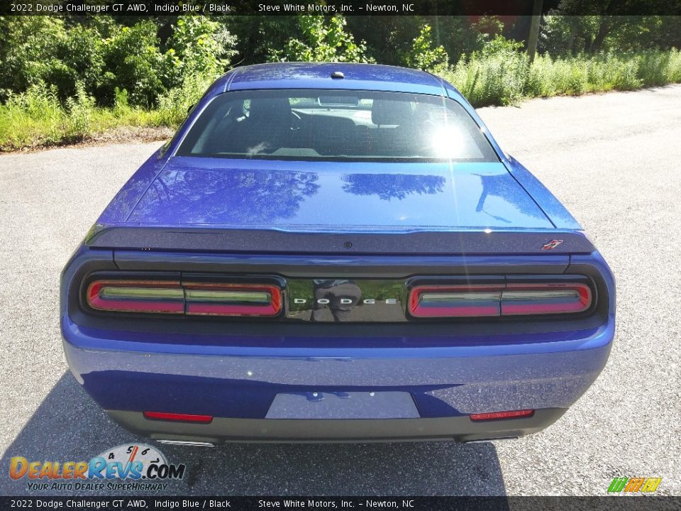 2022 Dodge Challenger GT AWD Indigo Blue / Black Photo #7