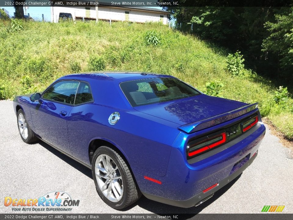 2022 Dodge Challenger GT AWD Indigo Blue / Black Photo #8