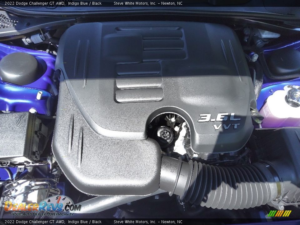 2022 Dodge Challenger GT AWD Indigo Blue / Black Photo #9