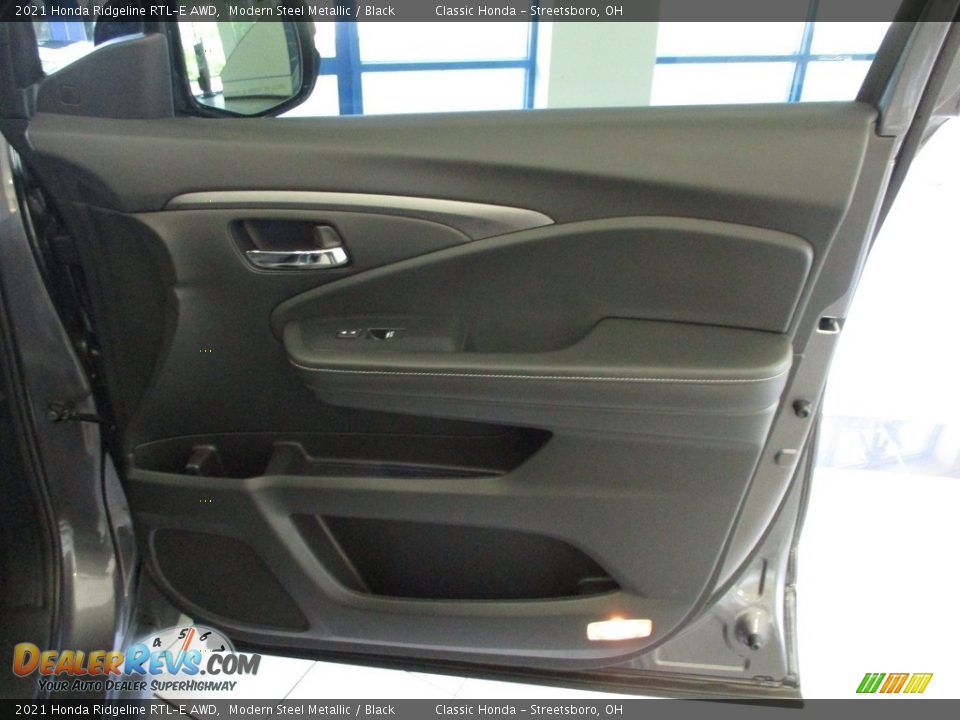 2021 Honda Ridgeline RTL-E AWD Modern Steel Metallic / Black Photo #14