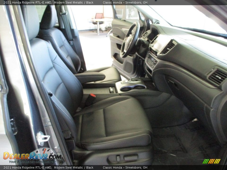 2021 Honda Ridgeline RTL-E AWD Modern Steel Metallic / Black Photo #16