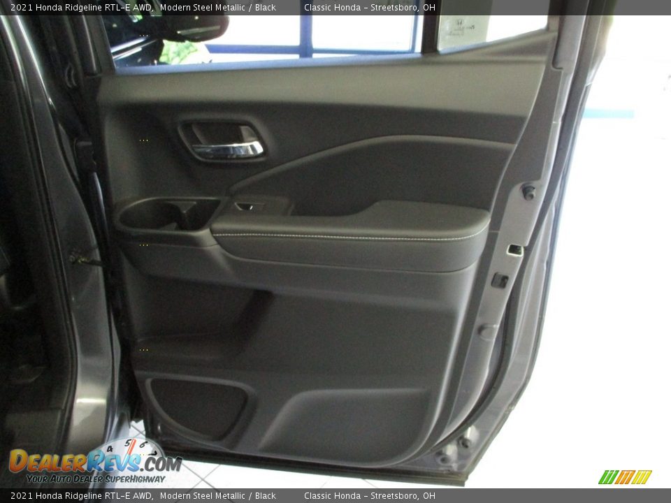2021 Honda Ridgeline RTL-E AWD Modern Steel Metallic / Black Photo #18