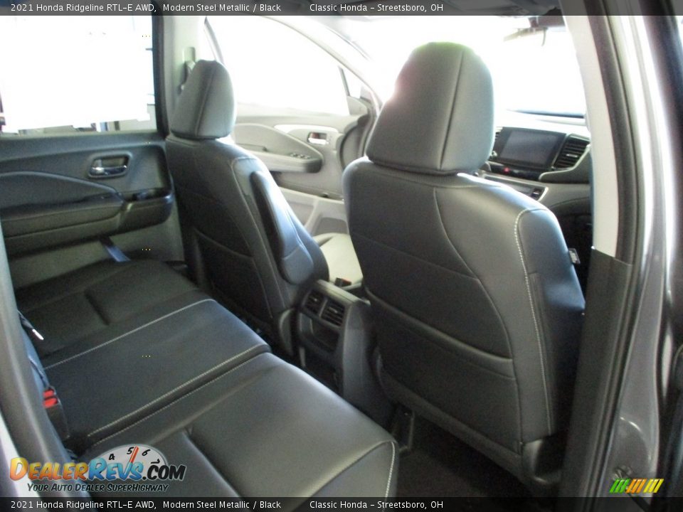 2021 Honda Ridgeline RTL-E AWD Modern Steel Metallic / Black Photo #19