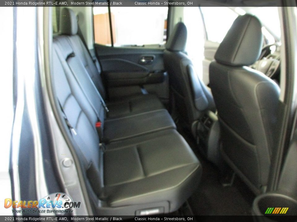 2021 Honda Ridgeline RTL-E AWD Modern Steel Metallic / Black Photo #20