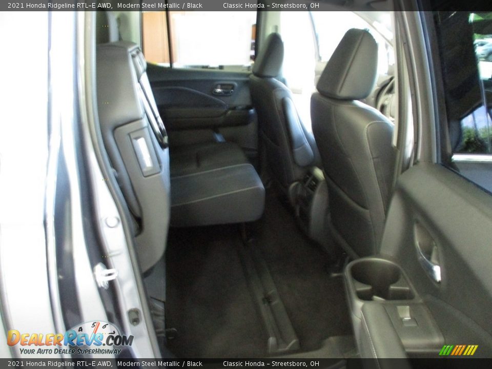 2021 Honda Ridgeline RTL-E AWD Modern Steel Metallic / Black Photo #21